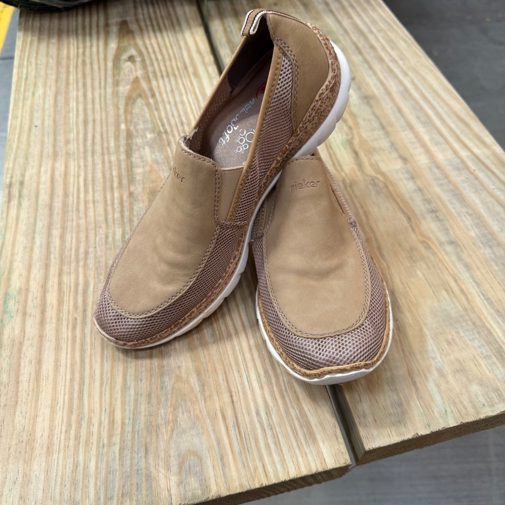 Rieker Nikita Slip On Loafers walking Sneakers Casual Comfort Shoes Sz 40 9 US - Picture 8 of 10